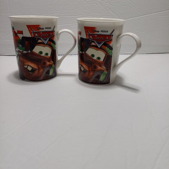 2 Childrens Porcelain Mugs Disney Pixar - Picture 2 of 3